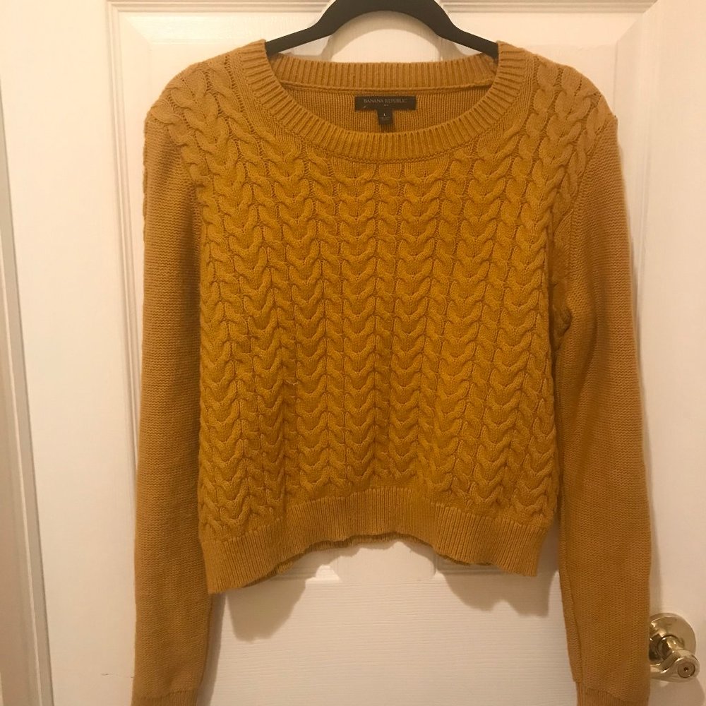 Banana Republic Cropped Sweater